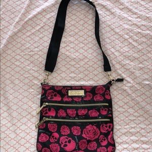 Betsey Johnson crossbody bag.